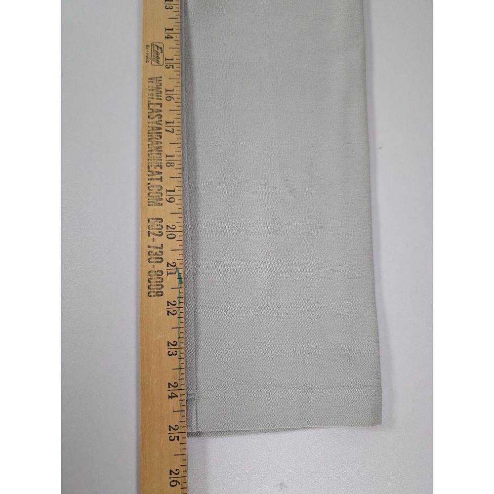 Eileen Fisher Pants Women's Petite Slim Ankle Crepe Silver Pull On System New - Picture 8 of 10